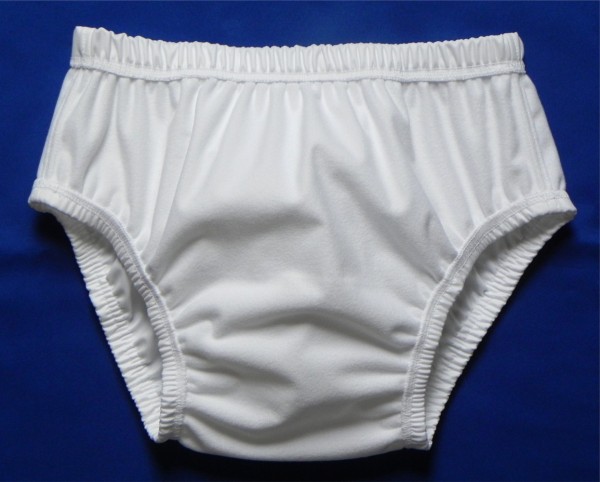 tc13440, Premium PU-Inkontinenz-(Bettnässer)-Slip aus POLYPES, Schlupfform, genäht.